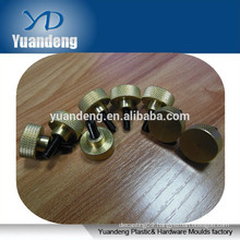 Brass knurled head screw